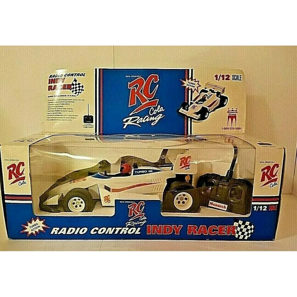RC Cola Royal Crown Radio Control INDY RACER Vintage New Old Stock Uncommon Rare